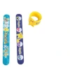 Silicone children's patting rings, Pikachu solid color patting wristbands, multi-color printing, in-mold heat transfer printing Item Picture